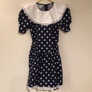 Any Too Gorgeous Classy Vintage Polka Dot Dress